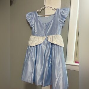 Jaine and Jack Cinderella Light Blue Princess Dress size 5 worn once, no stains